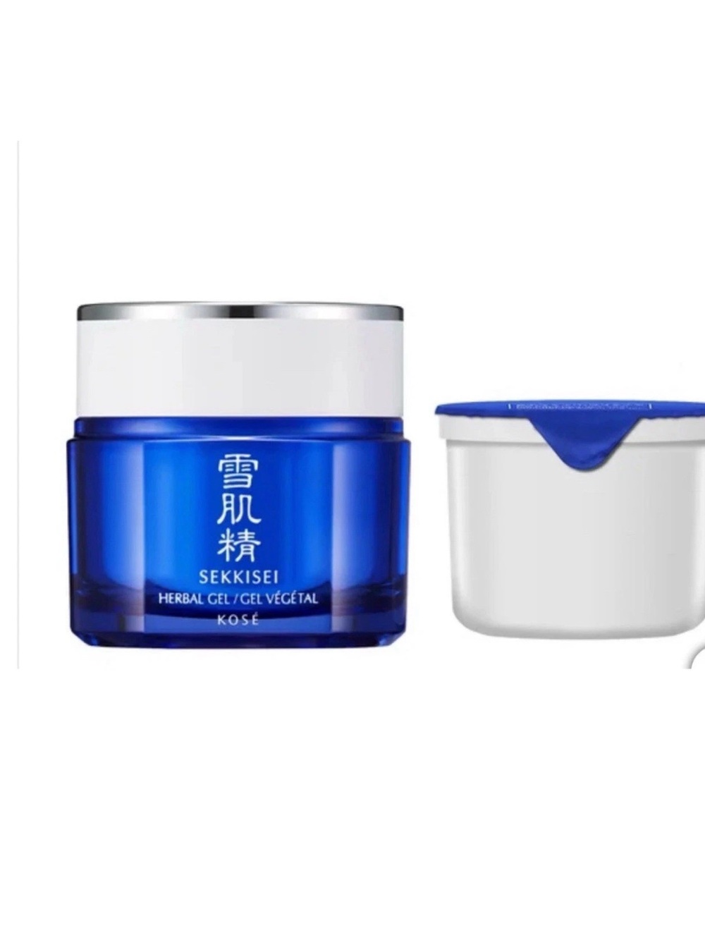 Sekkisei - Kose - Herbal Gel/Gel Vegetal -  2.8 oz + 2.8 Oz Refill Sealed